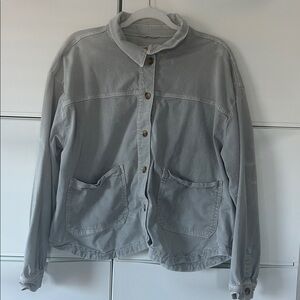 Distressed Marine Layer Freya Utility Jacket